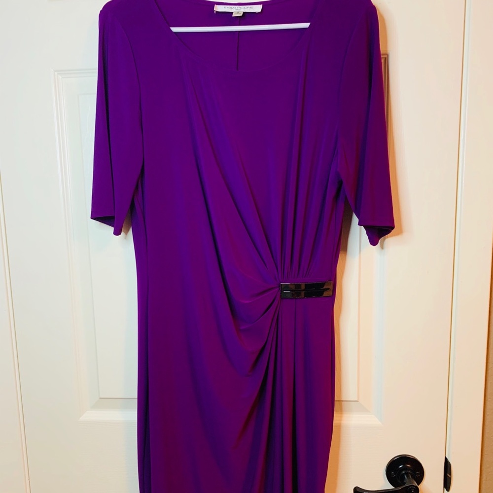 Vibrant Evan Picone Dress